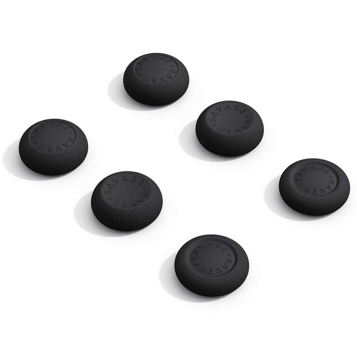Savage Raven by Skull & Co. Skin, CQC Thumb Grip Set Joystick Cap Analog Stick Cap for Nintendo Switch 2 Joy-Con Controller - Light Purple+Light Green, 3 Pairs(6pcs)