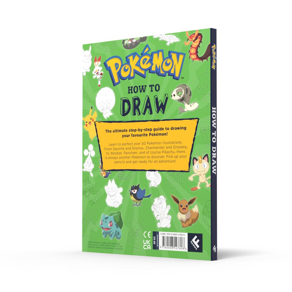 Pokémon: How to Draw: The official guide to drawing Pokémon. The perfect creative gift for fans of Pikachu and friends