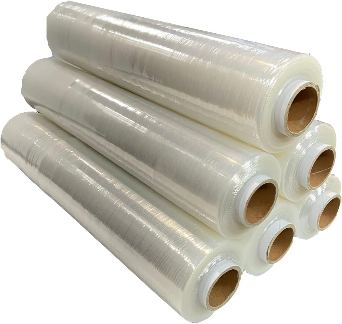 G4GADGET Heavy Duty Pallet Wrap 400mm x 200m Elongation | Strong Cling Film for Packaging, Moving & Storage | Tear Resistant, Waterproof & Moisture Proof Shrink Wrap Rolls