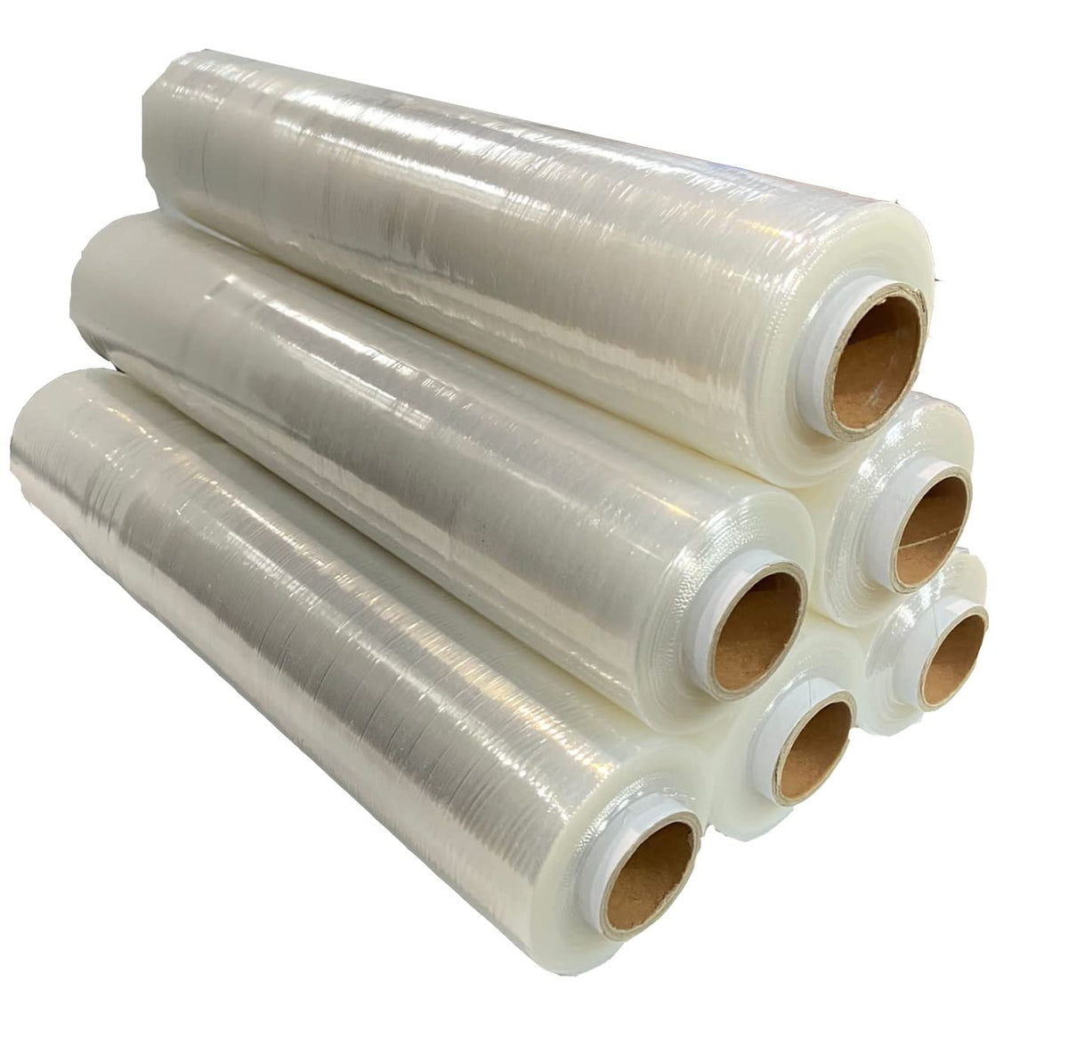 G4GADGET Heavy Duty Pallet Wrap 400mm x 200m Elongation | Strong Cling Film for Packaging, Moving & Storage | Tear Resistant, Waterproof & Moisture Proof Shrink Wrap Rolls