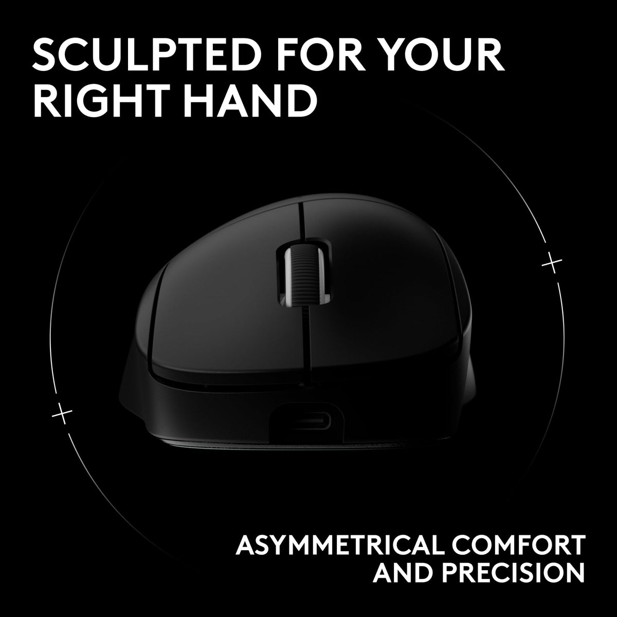 Logitech G PRO X SUPERLIGHT 2 SE Wireless Gaming Mouse, 60 g pro-grade mouse with 5 programmable buttons, 44K DPI sensor, 888+ IPS, 1 kHz report rate, USB-C charging for PC/Mac - Black