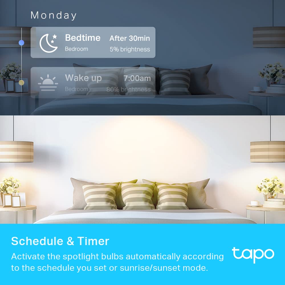 Tapo L630(4-Pack) GU10 Smart Bulb Multicolour Dimmable LED Light Bulb