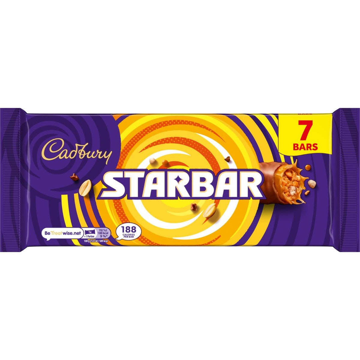 Cadbury Wispa Chocolate Bar, Smooth Milk Chocolate, 4 x 27.9 g (Pack of 1)
