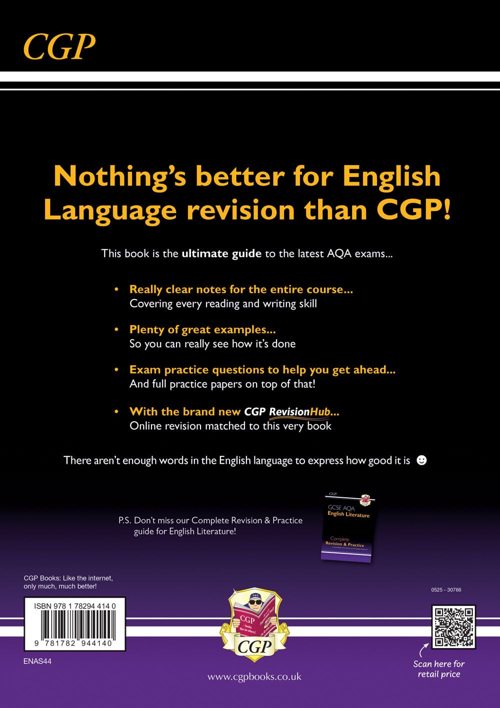 GCSE English Language AQA Complete Revision & Practice with CGP RevisionHub (CGP GCSE English 9-1 Revision)