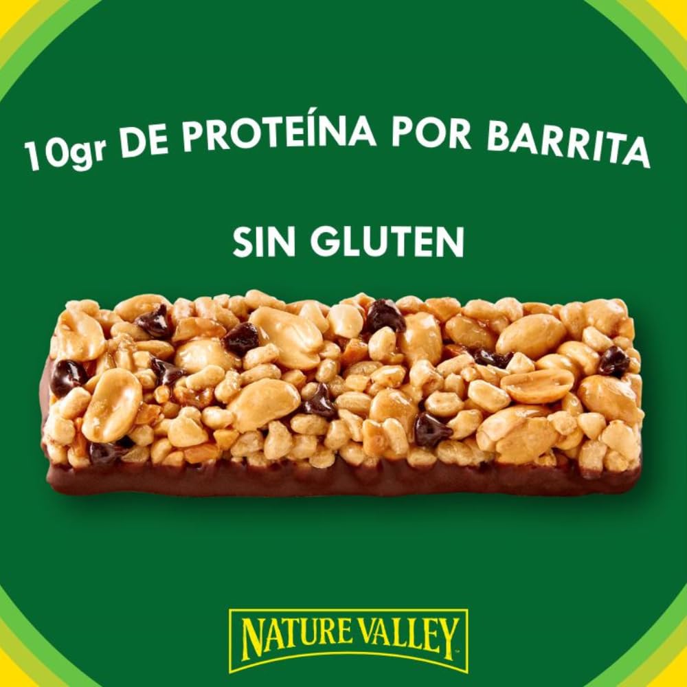 Nature Valley Protein Peanut & Chocolate Gluten Free Cereal Bars 26 x 40g