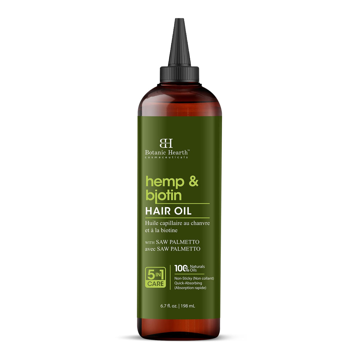 Botanic Hearth Argan & Biotin Hair Oil, 198 ml