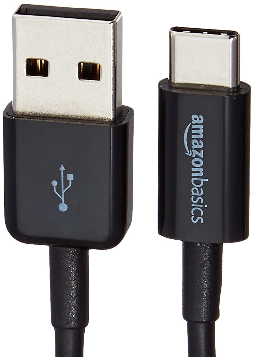Amazon Basics USB-A to USB-C Fast Charger Cable, USB 2.0, 480Mbps Speed, USB-IF Certified, for Apple iPhone 16/15, iPad, Samsung Galaxy, Tablets, Laptops, 0.9 m, Black