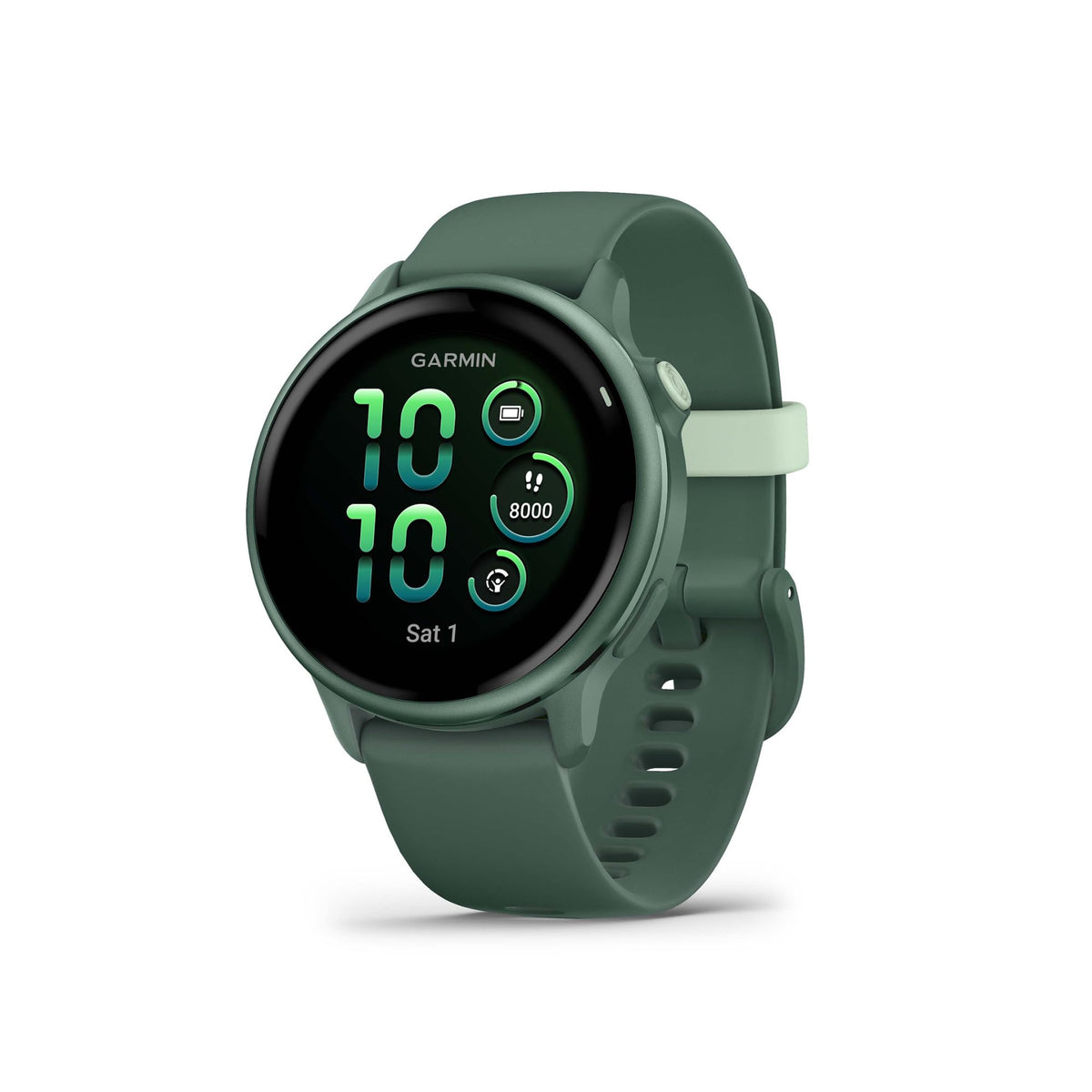 Garmin vívoactive 6, 42mm GPS smartwatch, AMOLED touchscreen, all-day health monitoring, personalised fitness features, advanced sleep coaching, Music, up to 11 days battery life, Bone/Lunar Gold