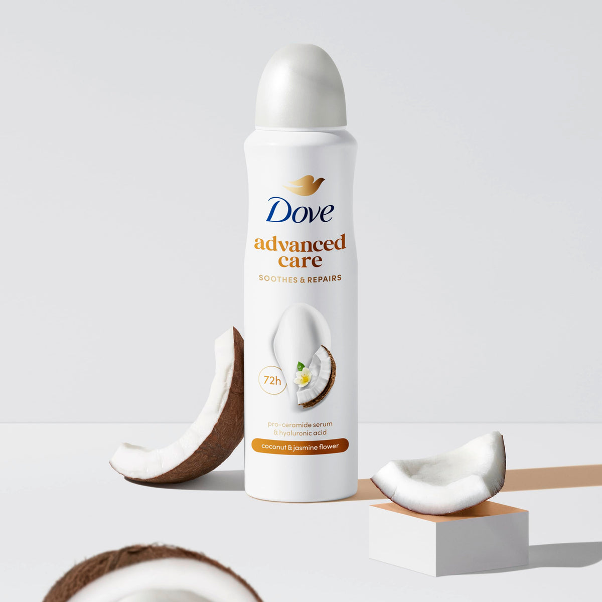 Dove Advanced Care Original Anti-Perspirant Aerosol Women's Deodorant Spray with Pro-Ceramide technology for 72 hour protection against sweat and odour 200 ml