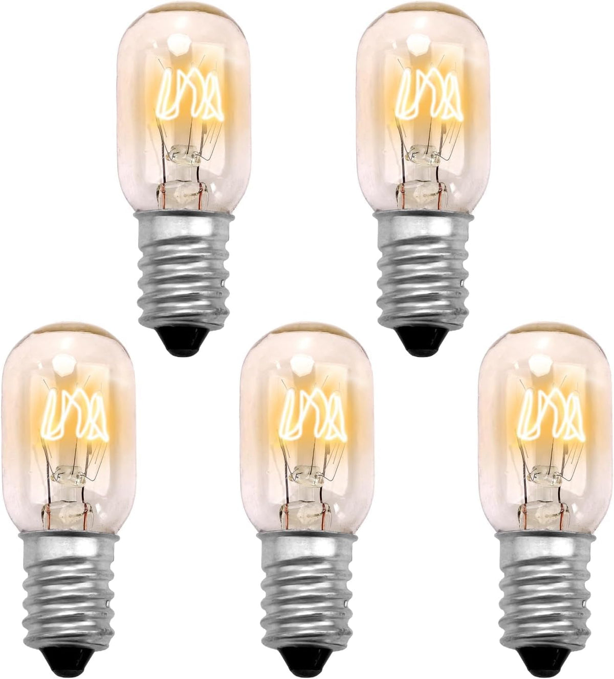 Goerpn 15W E14 Salt Lamp Bulbs, Small Screw Scentsy Light Bulb