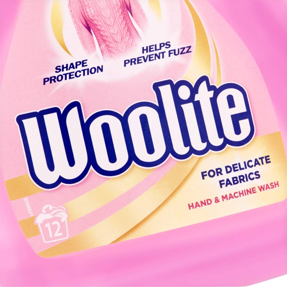 Woolite Laundry Detergent Liquid, 750ml, Pack of 4, For Delicates, Hand & Machine Wash, 48 Washes