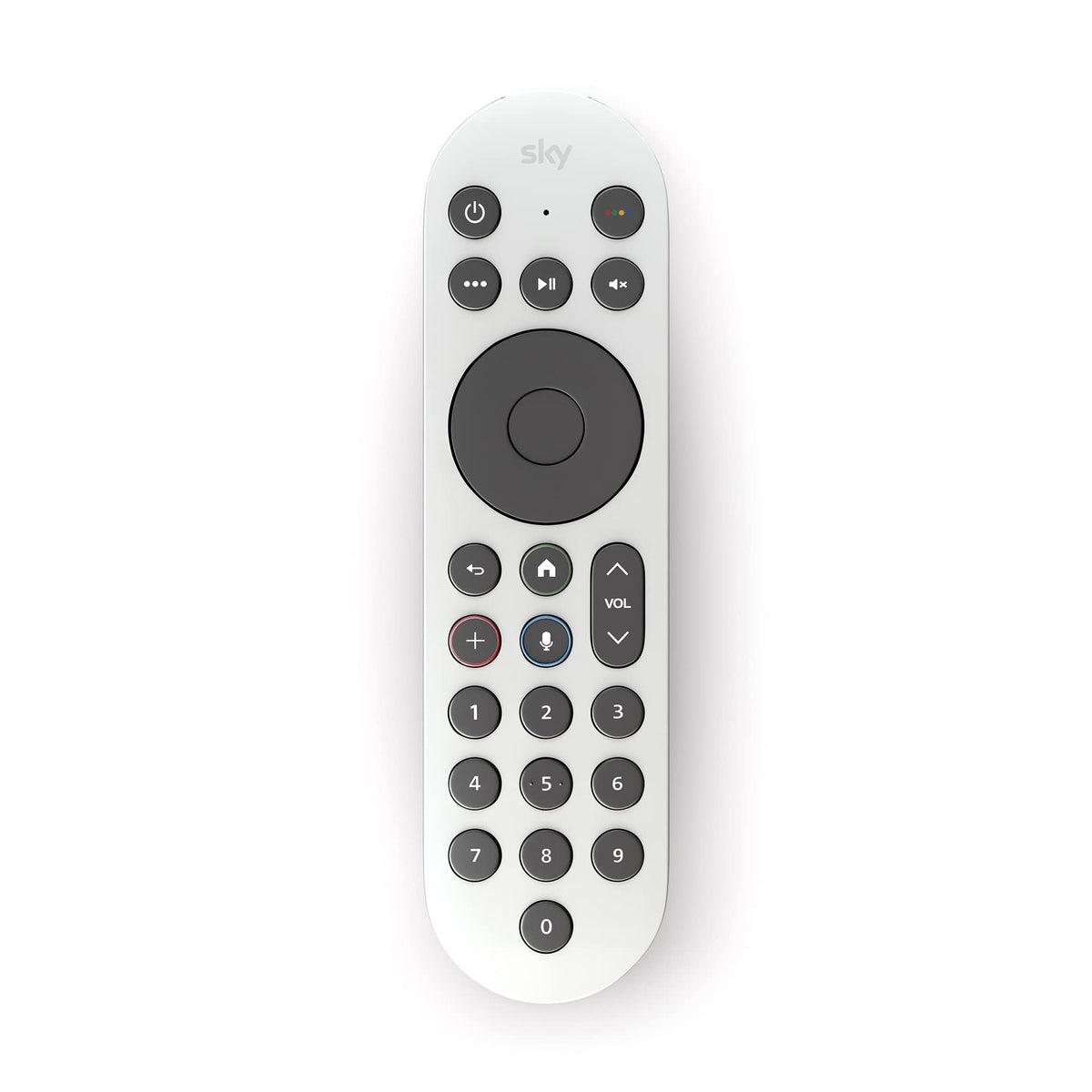 Sky Glass and Sky Stream TV Remote - Dusky Pink