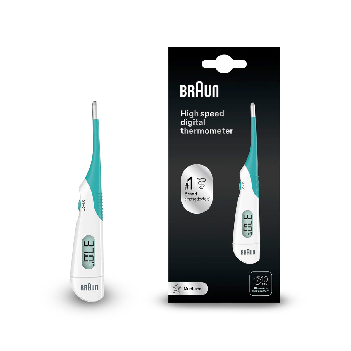 Braun Age Precision Digital thermometer | Digital Stick Multi-Site Usage