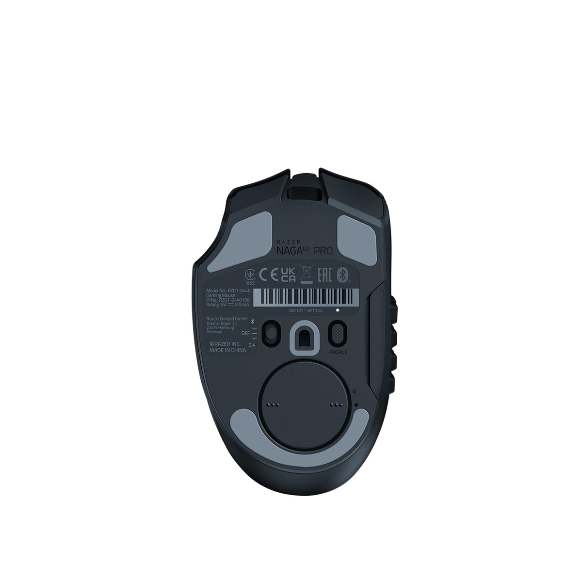 Razer Naga X - Ergonomic MMO Gaming Mouse with 16 Programmable Buttons (2nd Gen Optical Mouse Switches, Advanced 5G Optical Sensor, 85g Ergonomic Design, RGB Chroma, Speedflex Cable) Black