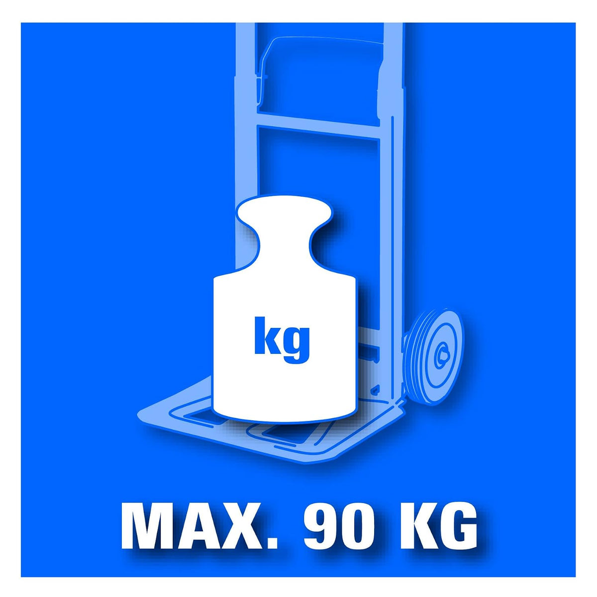Einhell Folding Hand Truck, 90kg Load Capacity