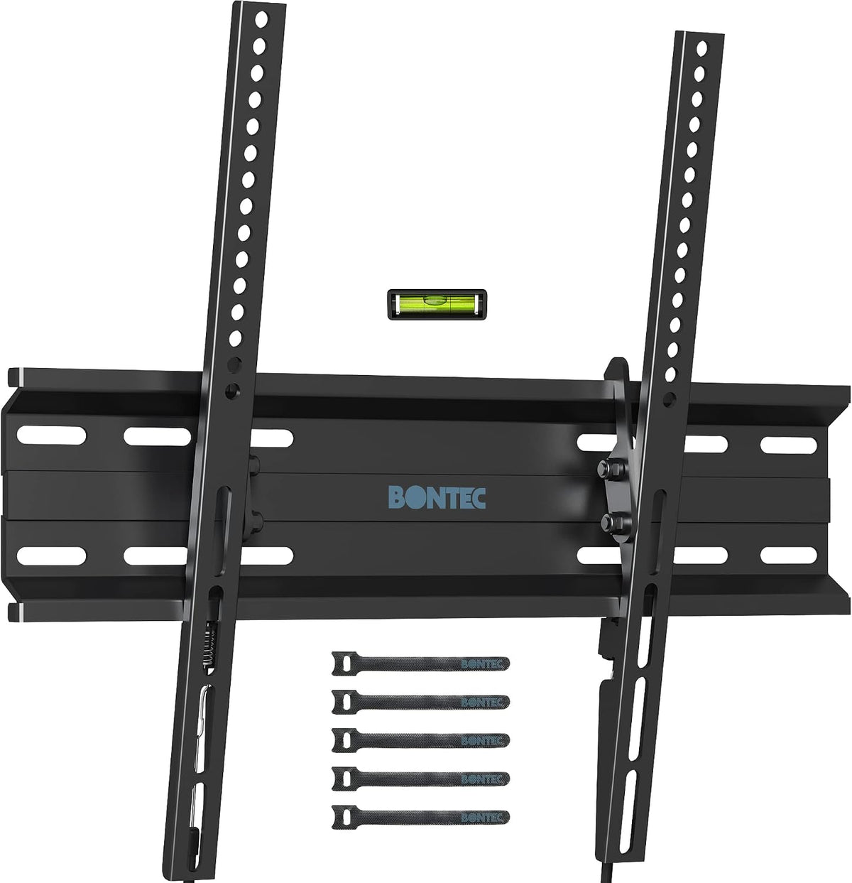 BONTEC TV Wall Bracket, Tilting TV Wall Mount for 23-60 Inch TVs, 45 kg