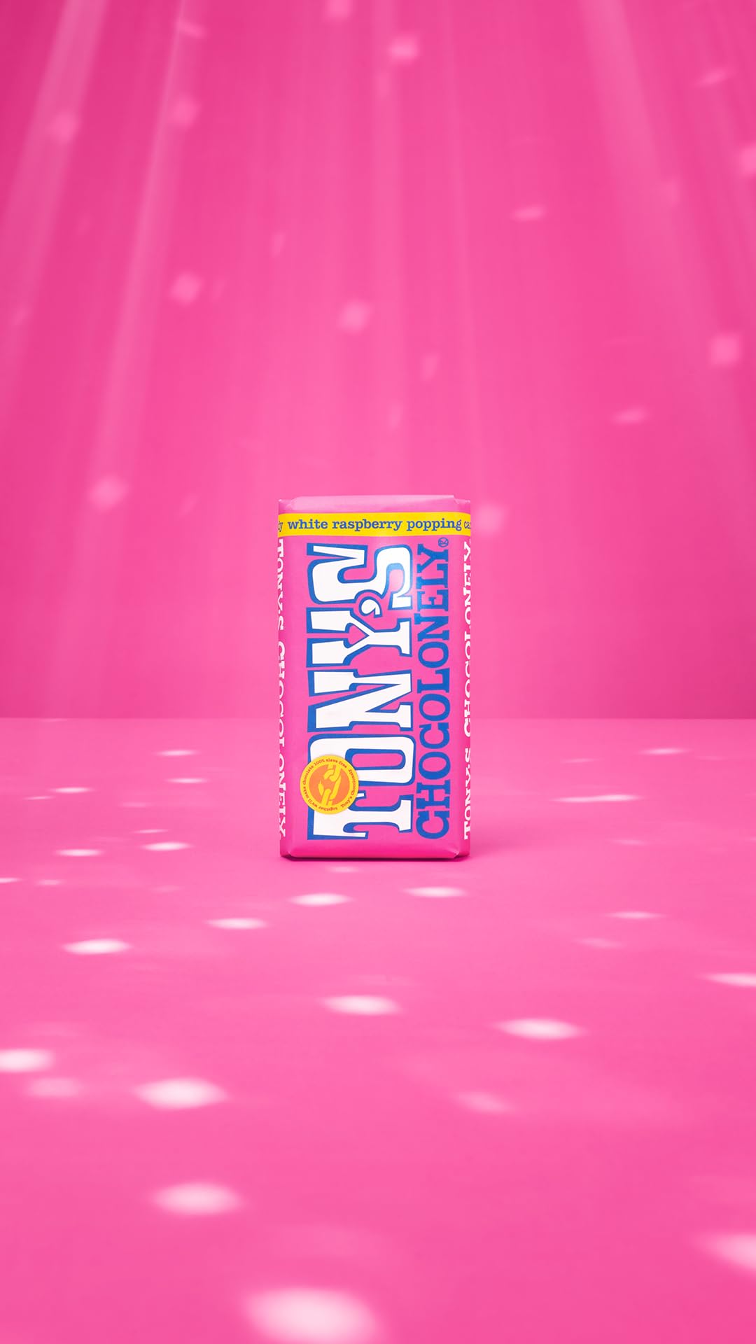 Tony's Chocolonely Milk Chocolate Bar - 180g Belgian Fairtrade Chocolate, Gift, 32% Cocoa, Vegetarian