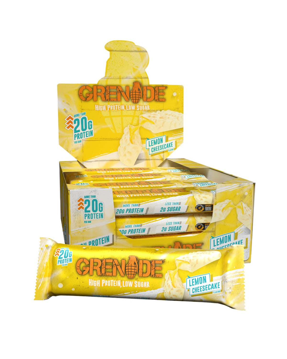 Grenade Chocolate Chip Salted Caramel Protein Bars, 12 x 60 g