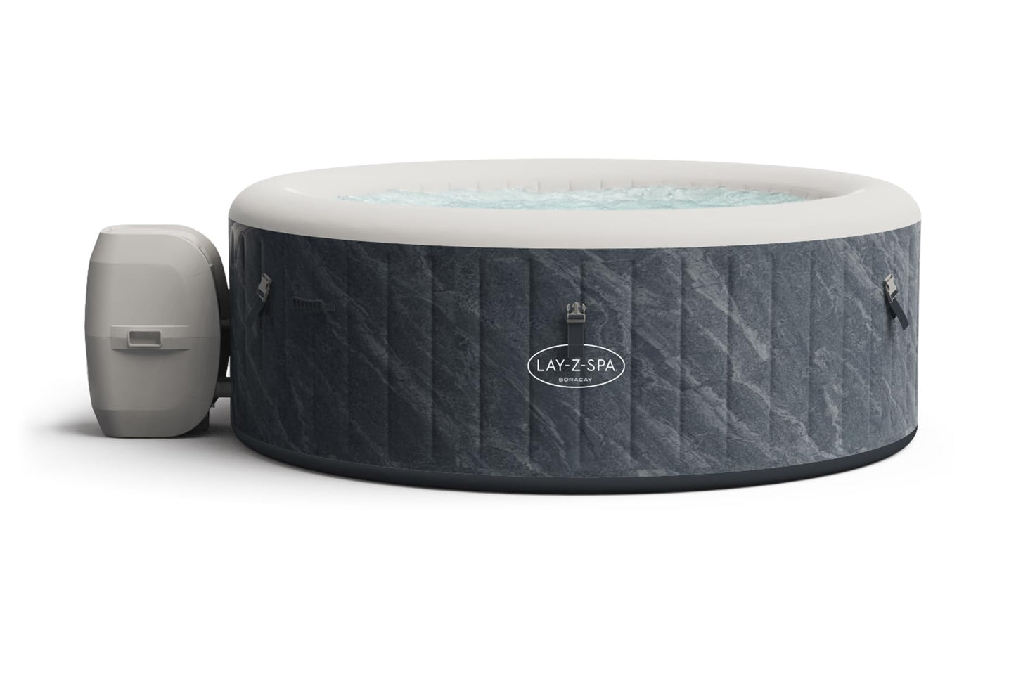 Lay-Z-Spa Boracay Smart Signature AirJet Inflatable Hot Tub with App-Control 2-4 person