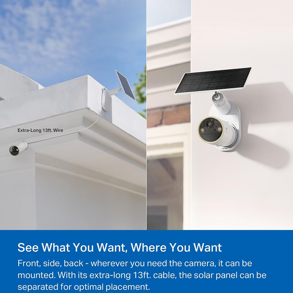 Tapo 2K QHD Wireless Indoor/Outdoor Smart Security Camera