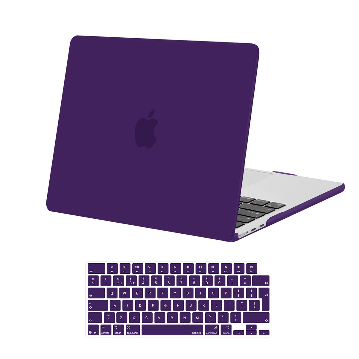 MOSISO Compatible with MacBook Air 13 inch Case M5-M2, Crystal Clear