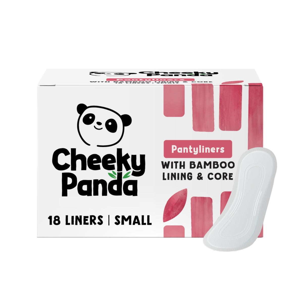 The Cheeky Panda Organic Sanitary Towels for Women – Heavy Flow – 12 Organic Pads Per Pack - with Bamboo Pads and Core