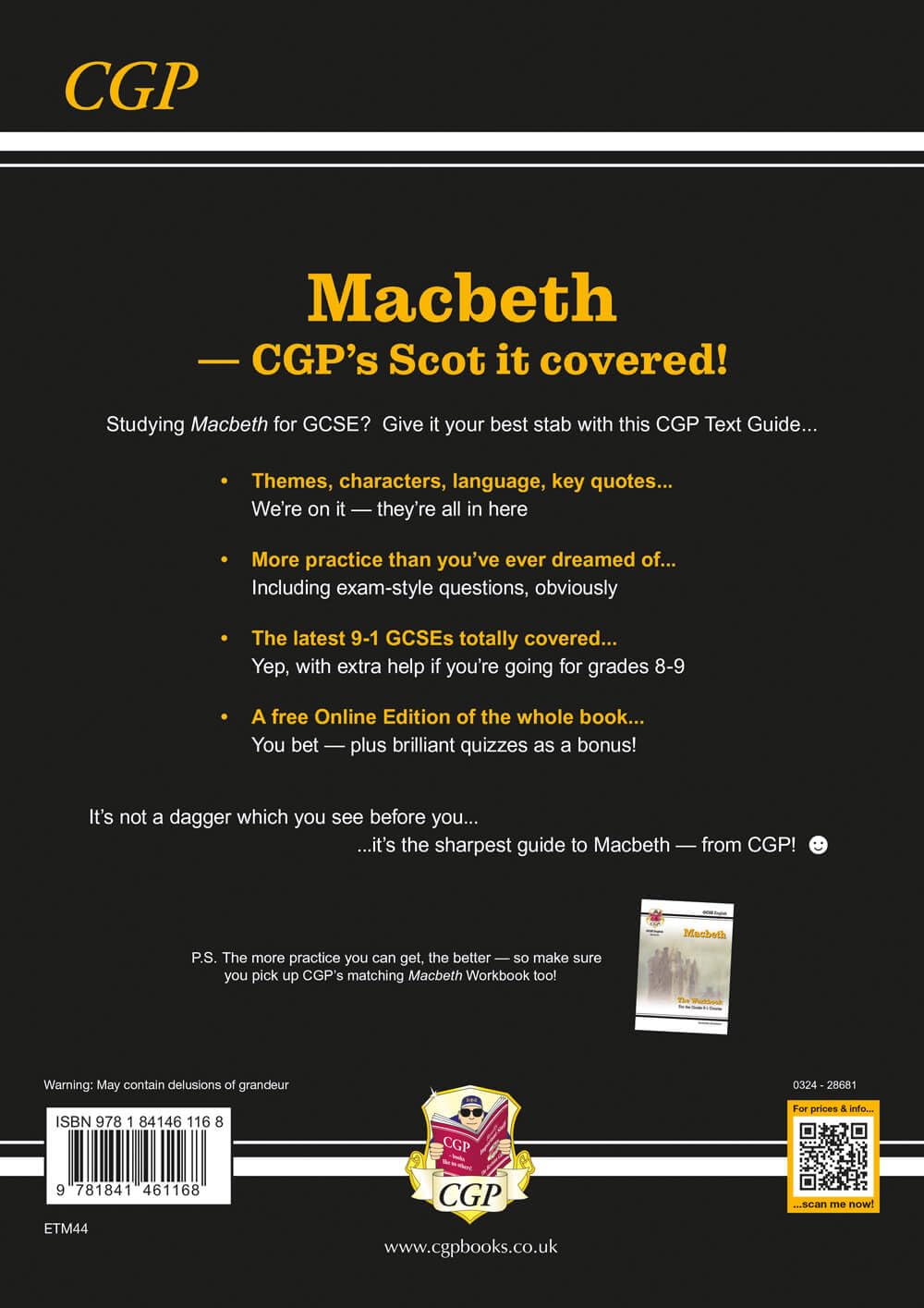 GCSE English Shakespeare Text Guide - Macbeth includes Online Edition & Quizzes: for the 2027 and 2028 exams