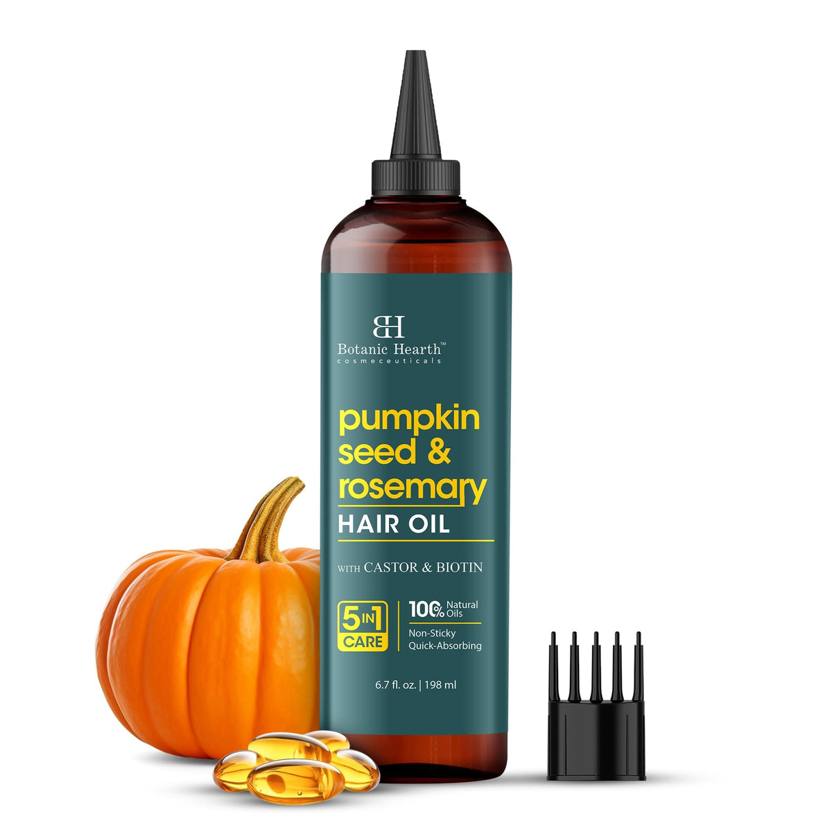 Botanic Hearth Argan & Biotin Hair Oil, 198 ml