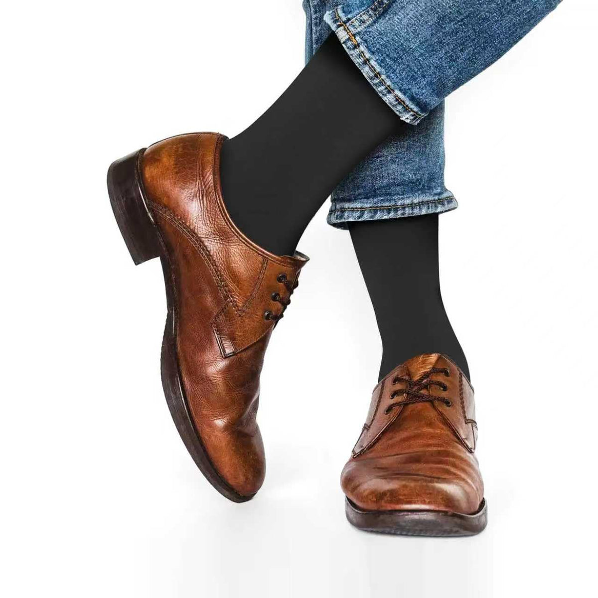 WeciBor Men's Bamboo Seamless Socks 6/12 Pack