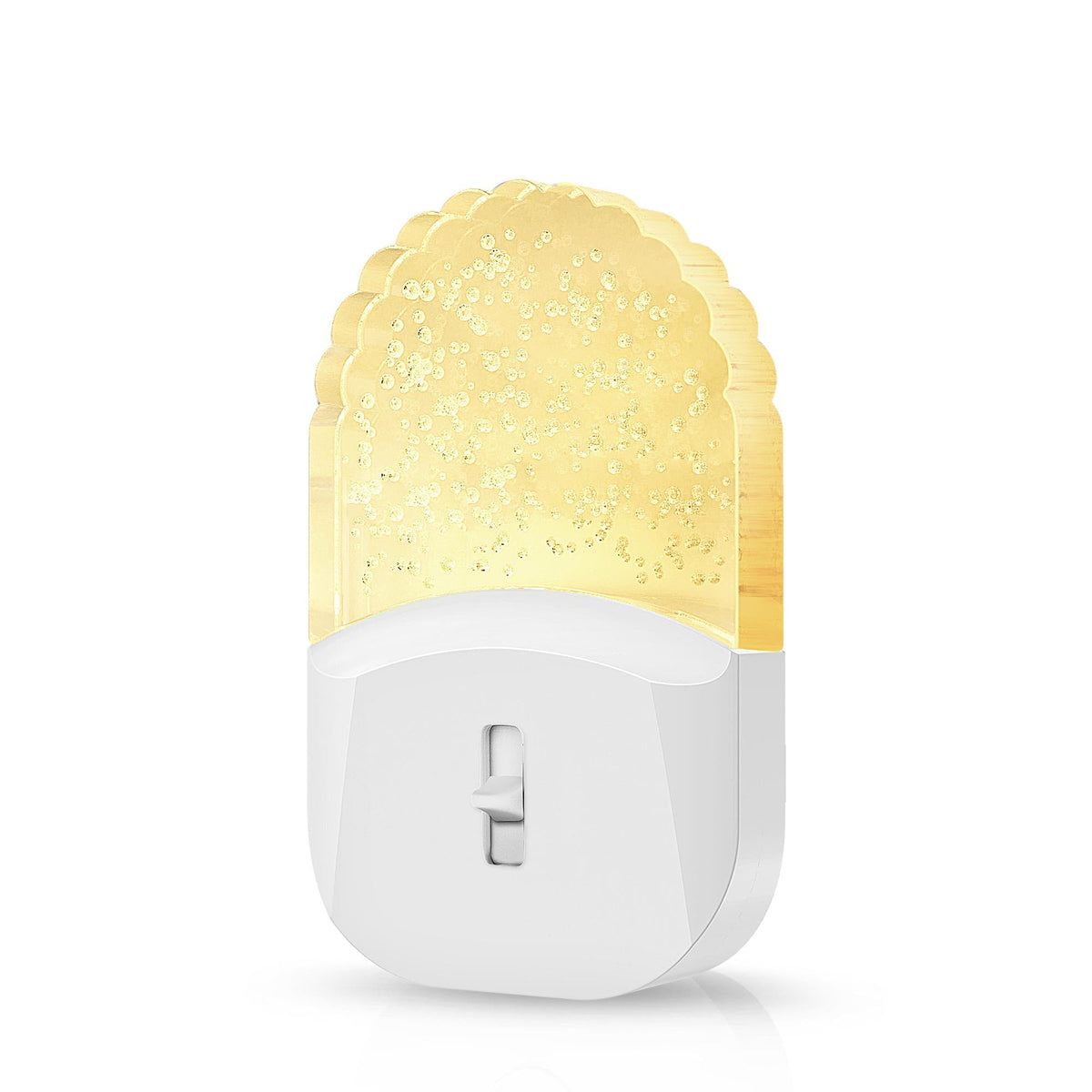 Emeritpro Night Light Plug in Wall with Dusk to Dawn Sensor, Warm White+RGB