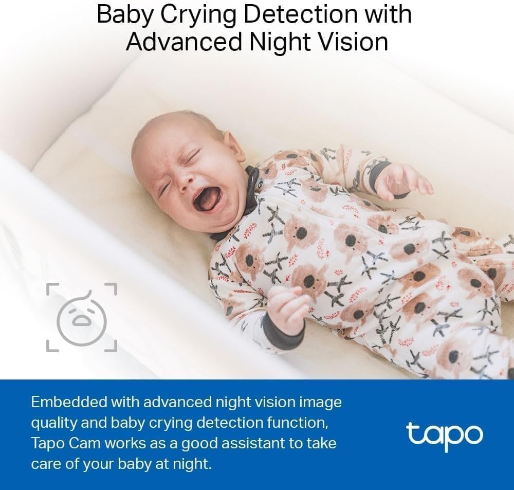Tapo TC60 Full HD Indoor Security Camera Pet Camera Baby Camera