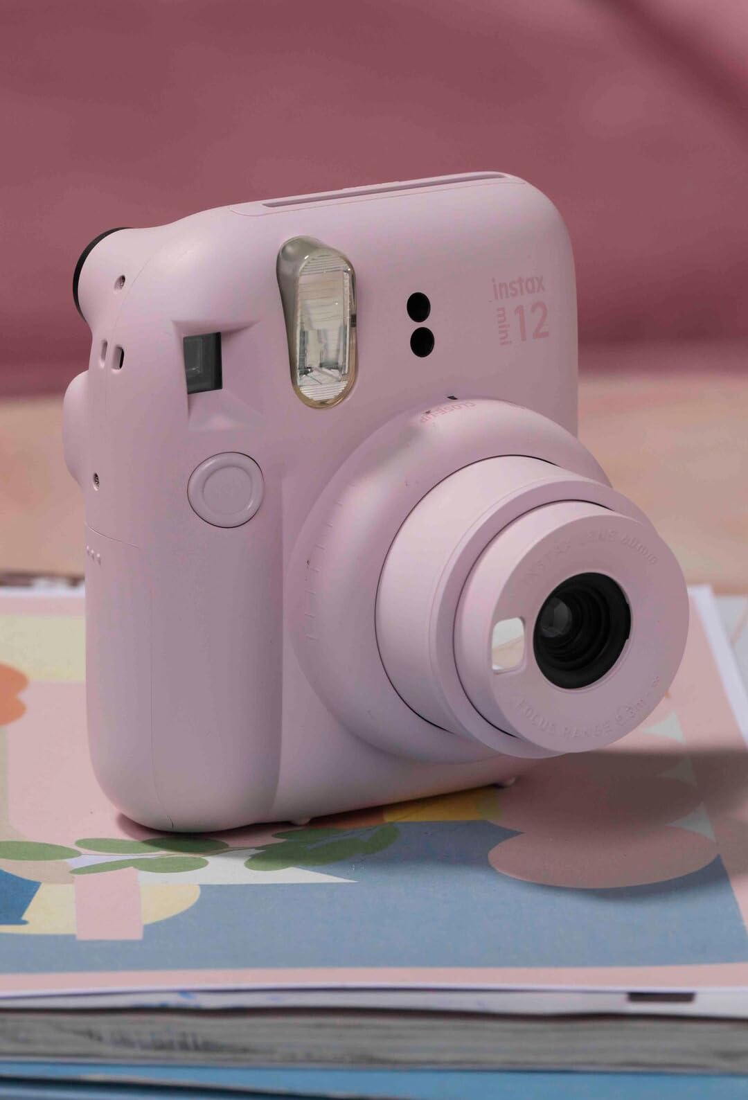instax mini 12 camera, Clay White