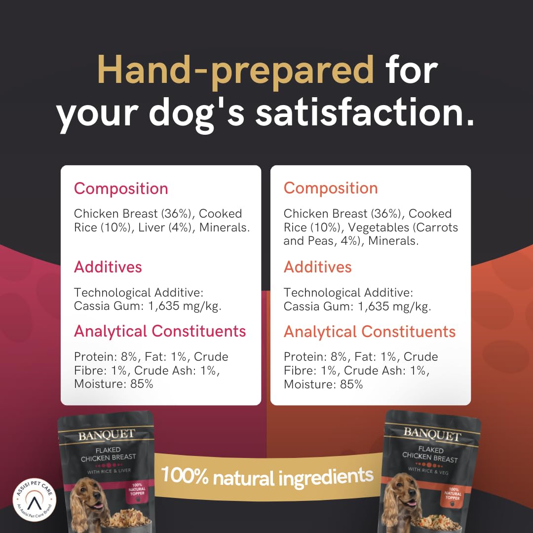 HiLife Banquet Adult Wet Dog Food, Mixed Multipacks Classic Collection & Supreme Selection, Made with 100% Natural Ingredients (36 Pouches x 100g)