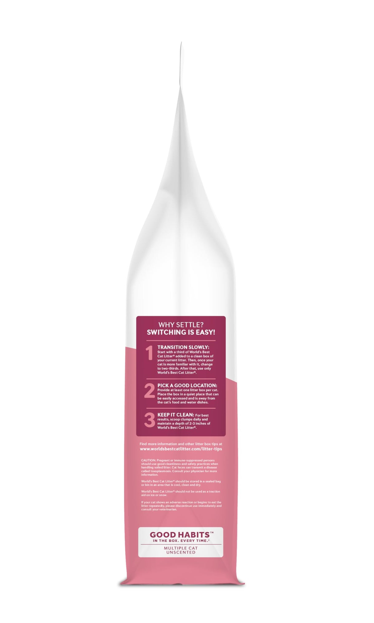 WORLD'S BEST CAT LITTER Comfort Care Unscented, 28-Pounds