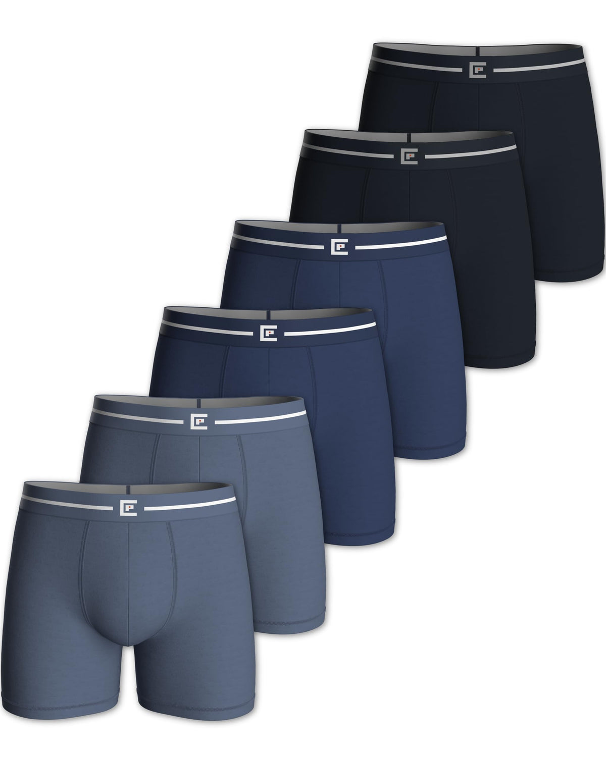 Pierre Calvini Bamboo Mens Boxers - Mens Underwear Multipack (3/6Pk)