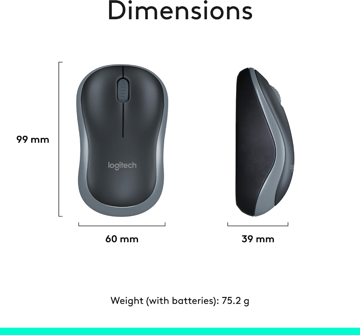 Logitech MK270 Wireless Keyboard and Mouse Combo for Windows