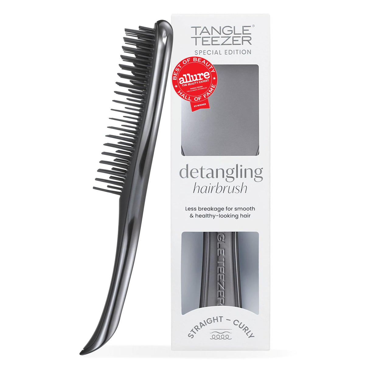 Tangle Teezer The Ultimate Detangler Straight to Curly Hairbrush