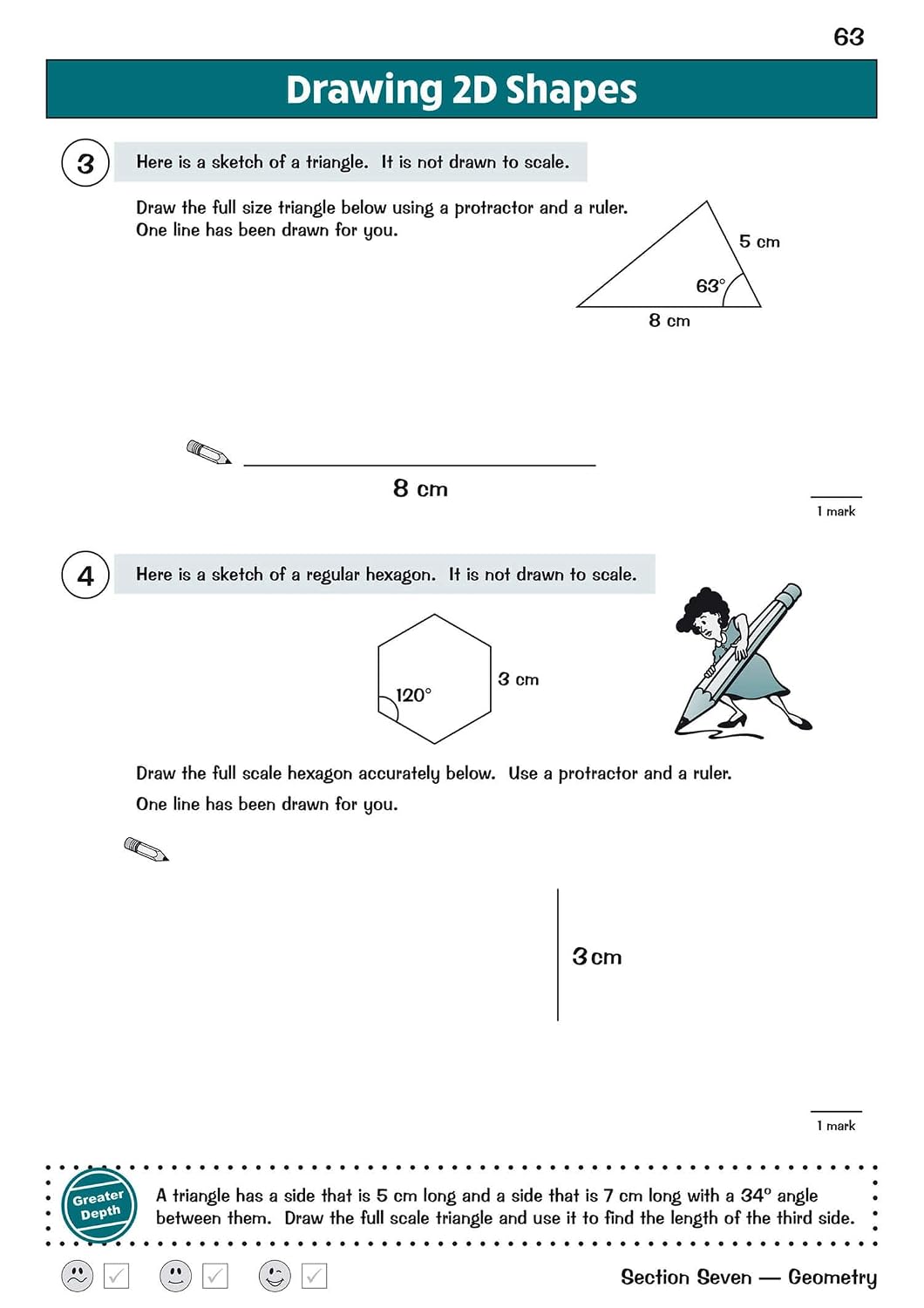 KS2 Maths Year 6 Targeted Question Book: great for SATS practice (CGP Year 6 Maths)