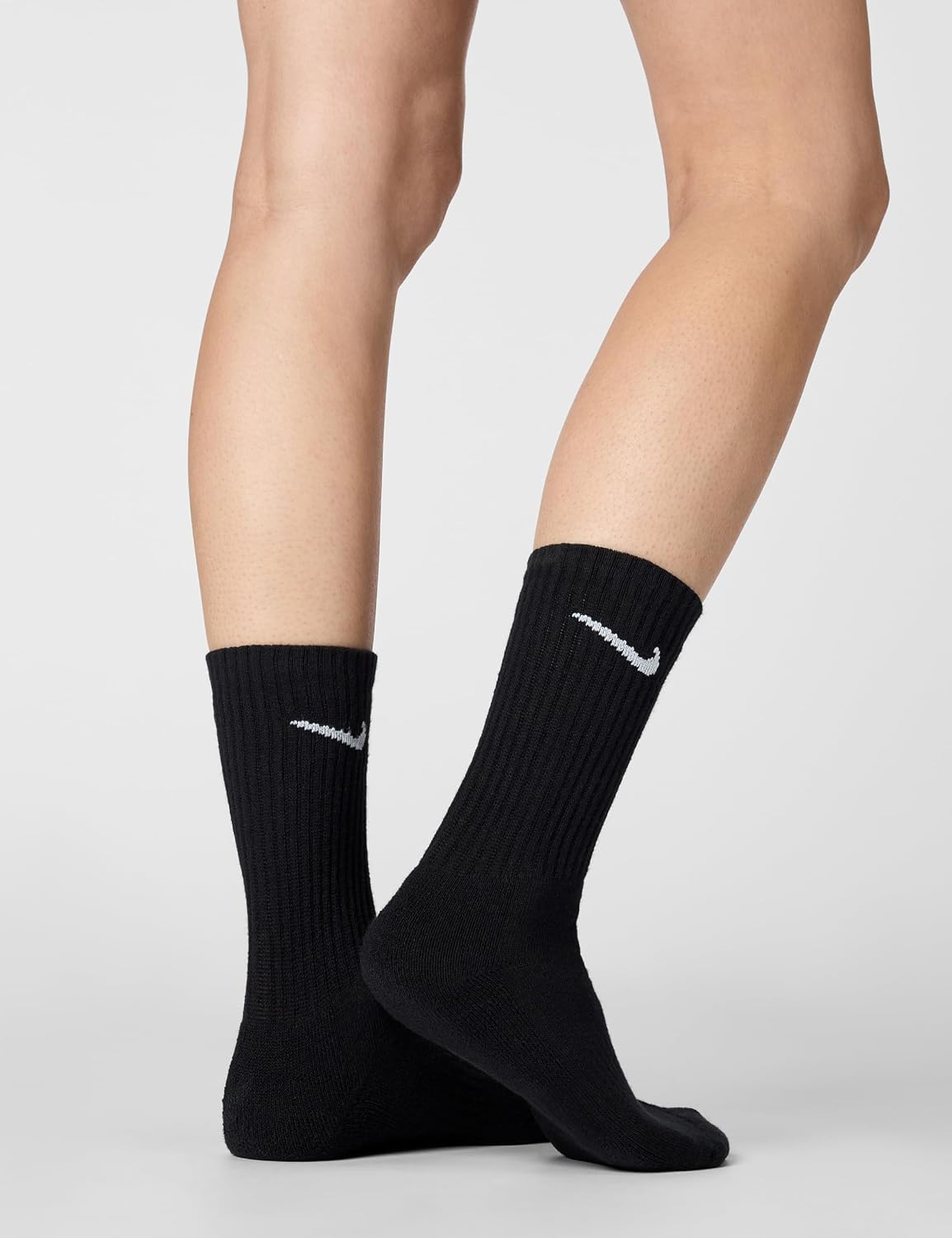 NIKE Men's U Nk Everyday Cush Crew 6pr-bd Socks