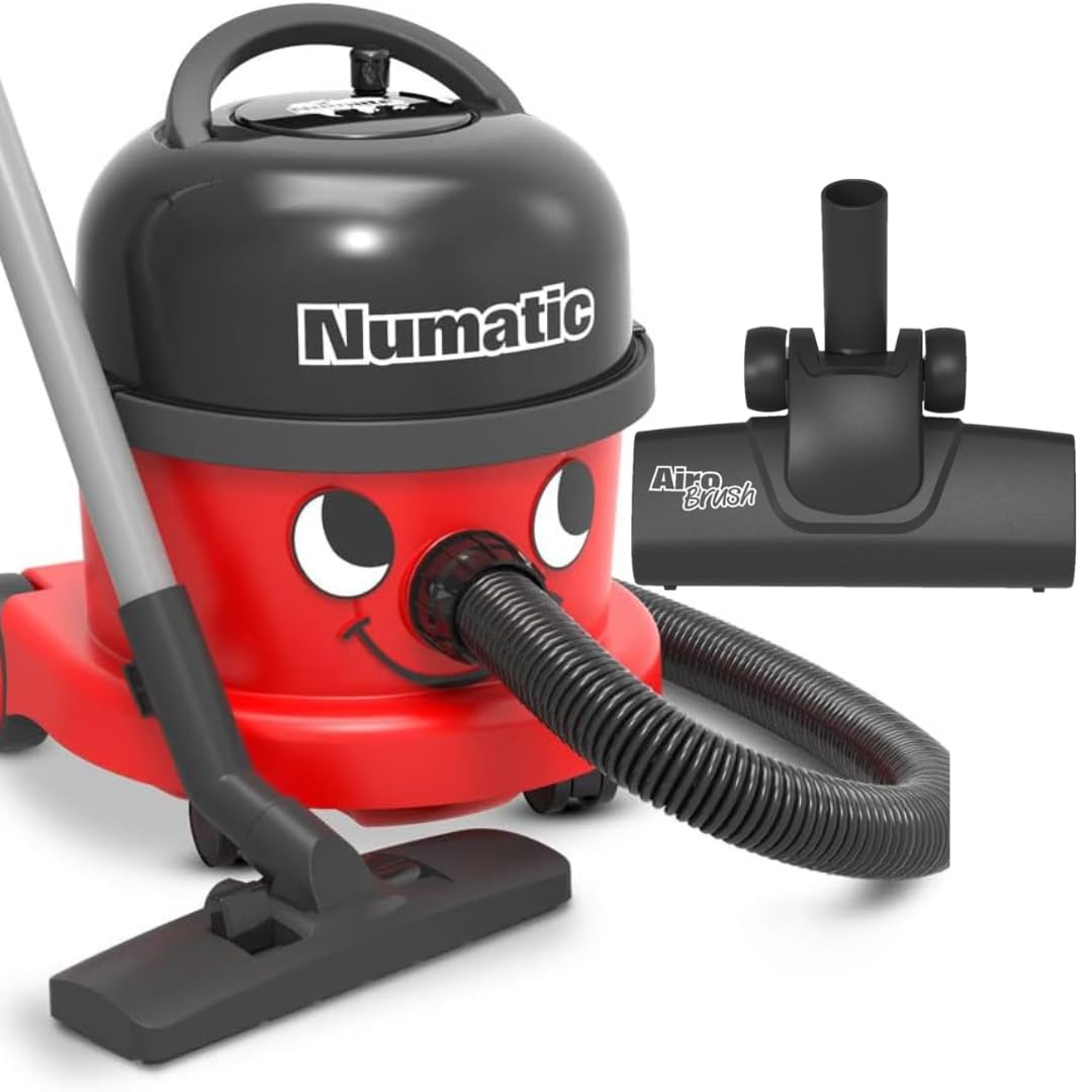 Numatic NRV240-11 Henry Vacuum Cleaner 620W 9L Commercial Dry Red - 3 Years Warranty - 2026 Model