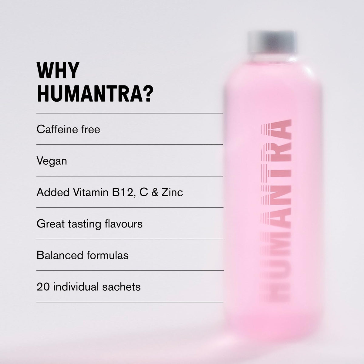 Humantra Electrolytes Powder Hydration Sachets - Himalayan Lime, 20ct