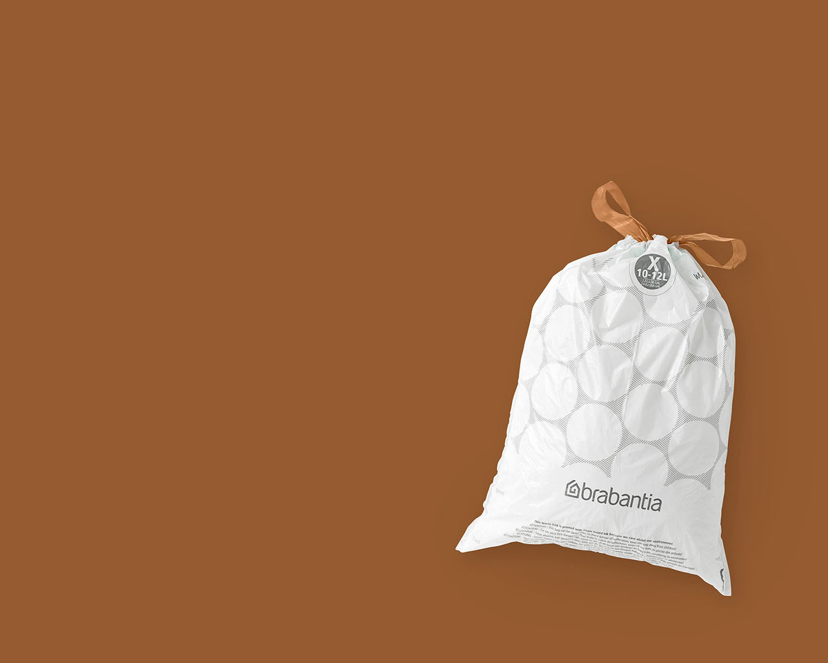Brabantia Heavy Duty Perfect Fit Bin Liners (5 Packs of 20) 10-12 Litre
