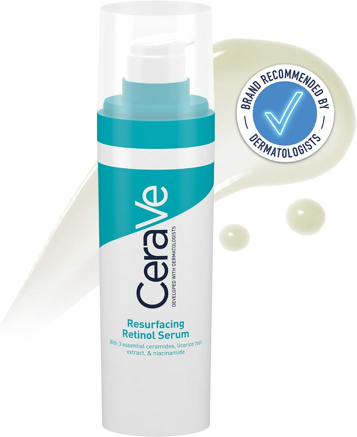 CeraVe Resurfacing Retinol Face Serum for Blemish-Prone Skin, 30ml
