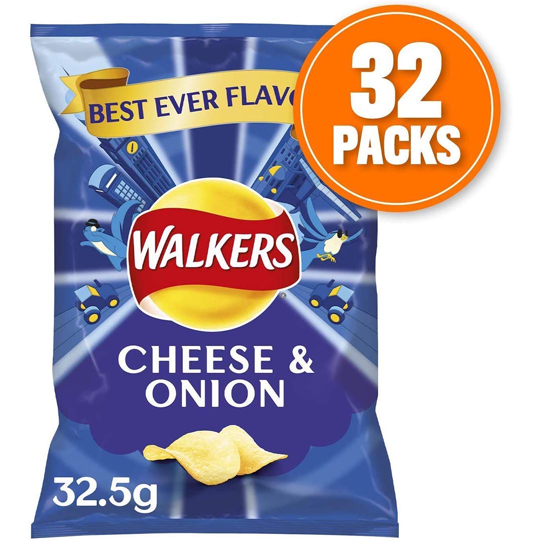 Walkers Baked Snacks Sea Salt 6 x 22g