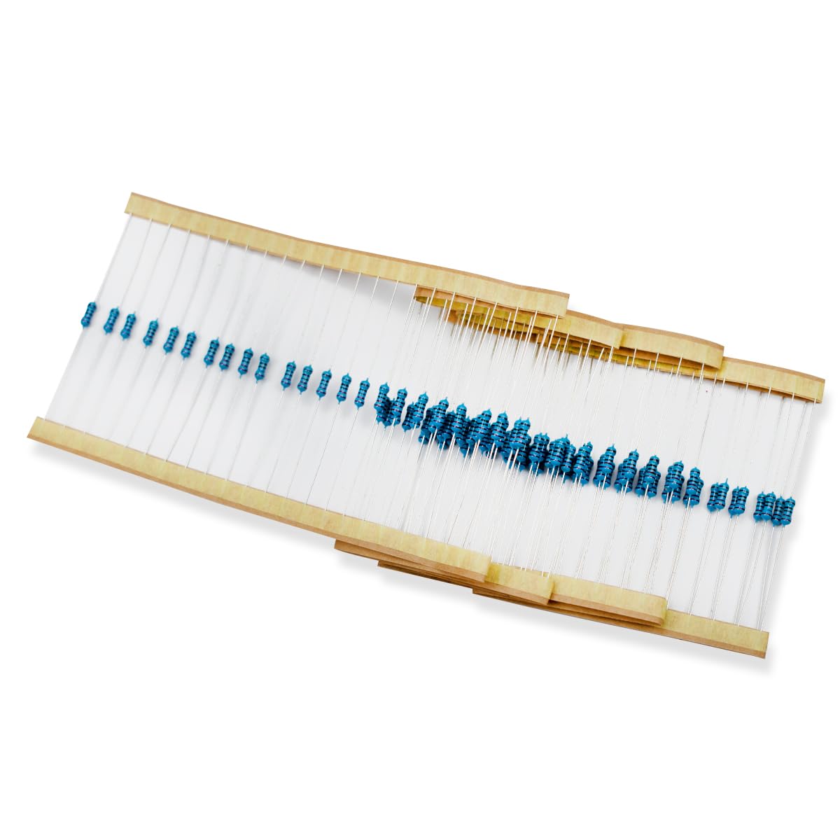 50 Pcs 1W 1% Tolerance 0.1 Ohm Metal Film Resistor Resistance for DIY Project and Experiments