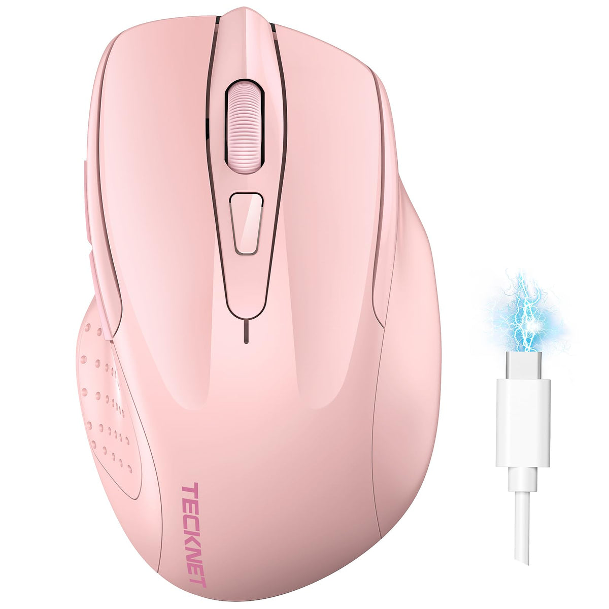 TECKNET Bluetooth Mouse, Rechargeable Bluetooth Wireless Mouse