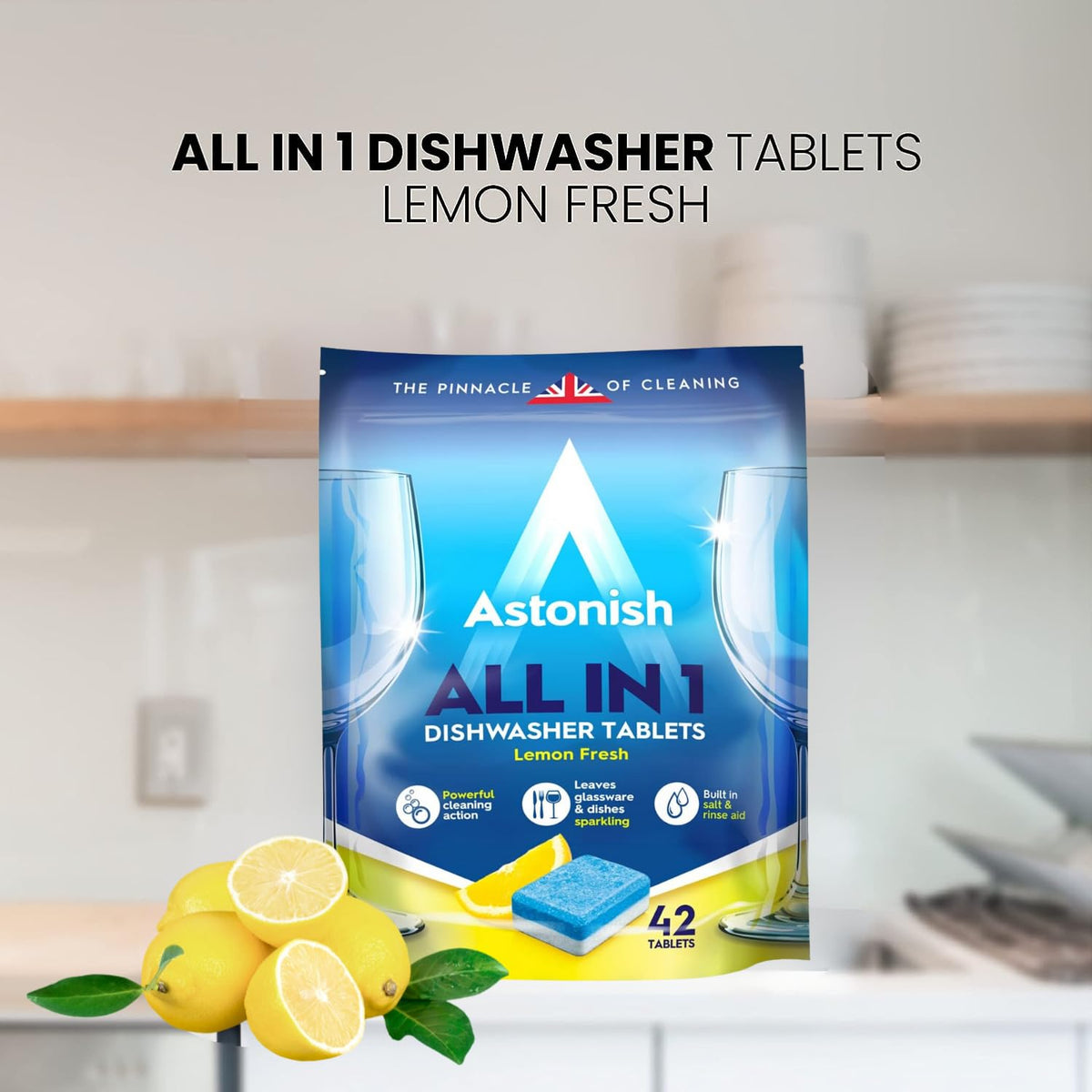 Astonish All in 1 Dishwash Tabs Pk42