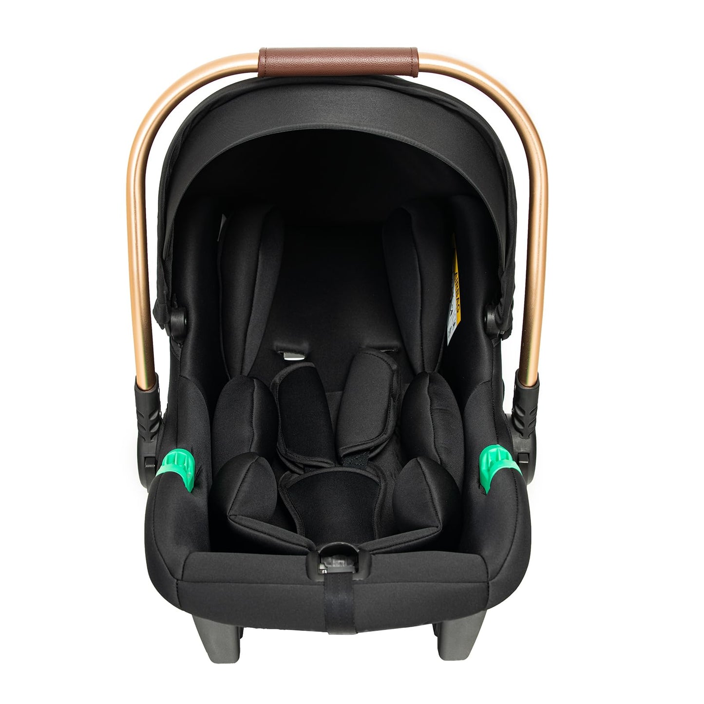 BEBBY Stroller 3-in-1 Baby 3 in 1 with Seat with Foldable Aluminium Frame, Compact Stroller with Adjustable Armrests, Combined Strollers,High Landscape Travel Pushchair (gen-H9-PINK, H9)
