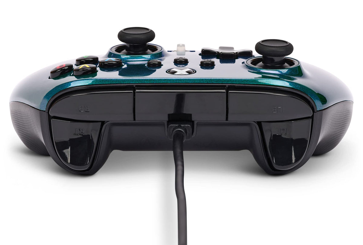 PowerA Enhanced Wired Controller for Xbox Series X|S, Wired Video Game Controller, Gamepad for Xbox X and S, Officially Licenced by Xbox, 2 Years Manufacturer Warranty - Purple Hex