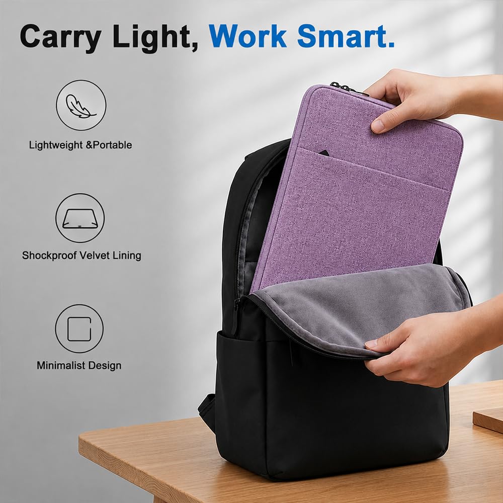 ProElife 13-Inch Laptop Sleeve for MacBook Air 13.6 M5/M4 & MacBook Neo